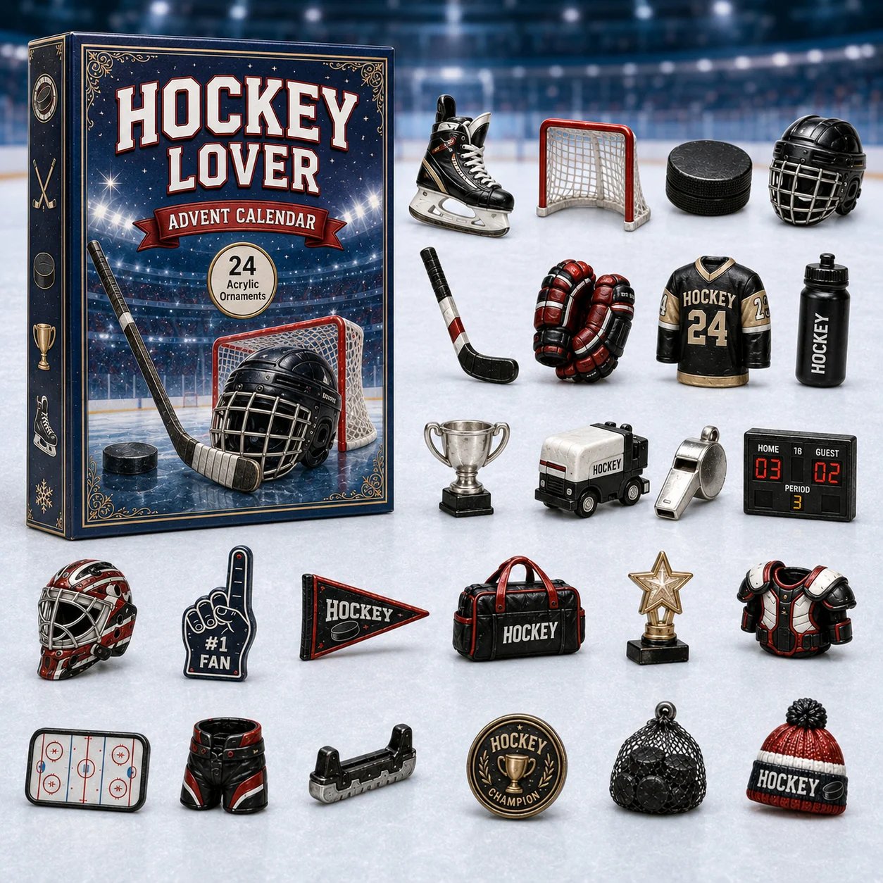 CHRISTMAS KICKOFF 40% OFF - Hockey Lover Advent Calendar 2026