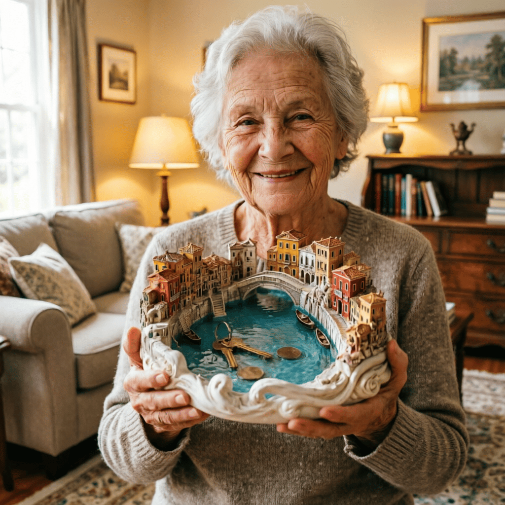 🛶✨ Bring the Romance of Venice to Your Entryway! Miniature Water City Catch-all Dish — 49% OFF Today