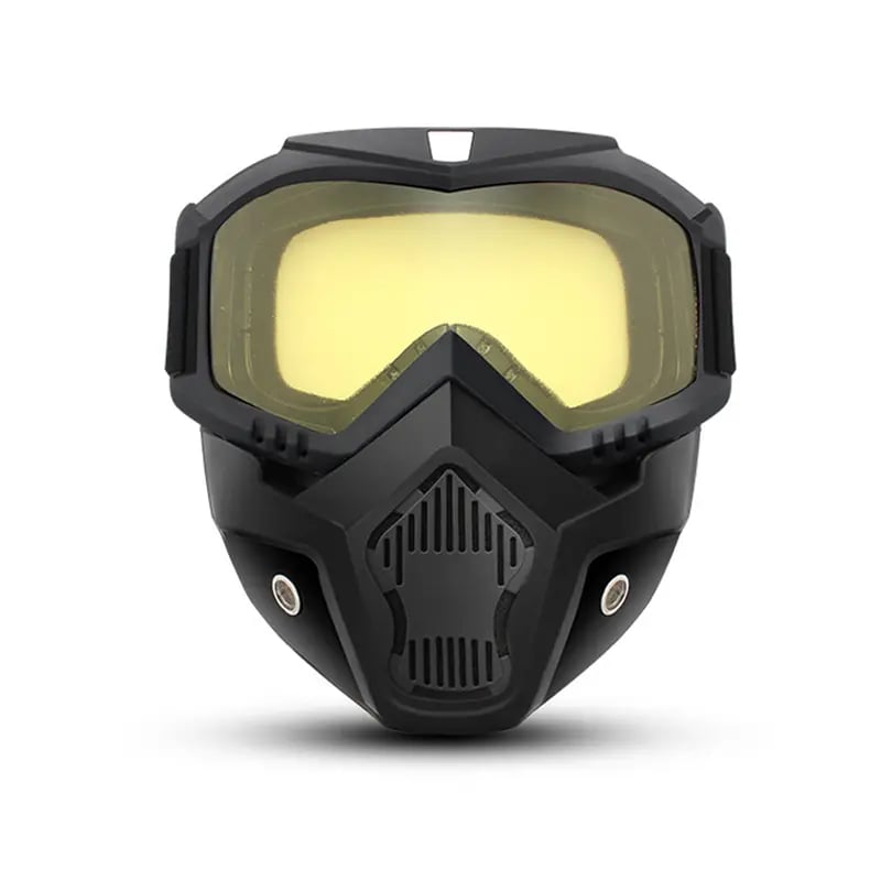 Detachable Full Face Goggle Mask