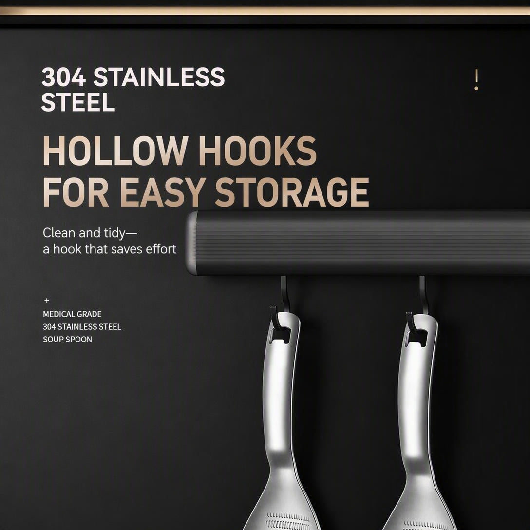 304 Stainless Steel Multifunctional Kitchen Spoon