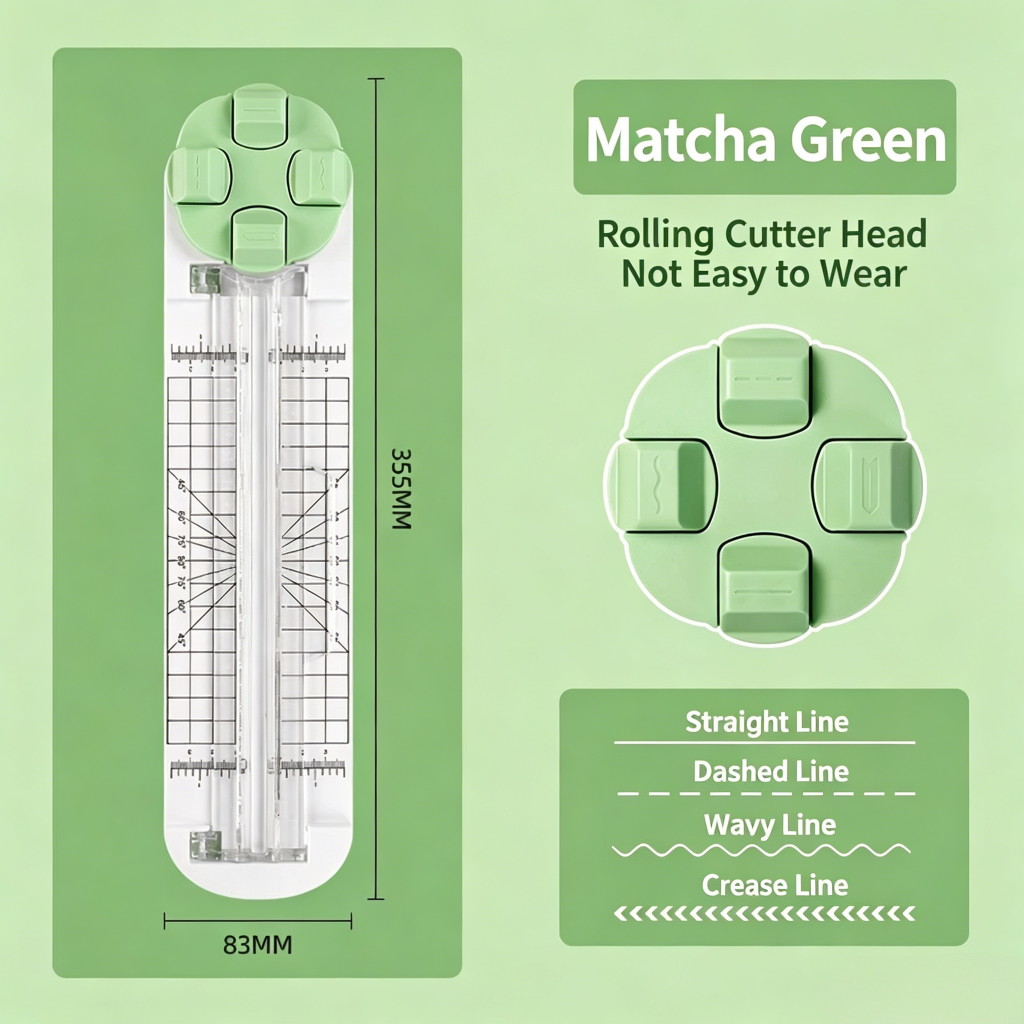 🔥Hot Sale 49% off🌟✂️ 4-in-1 Paper Cutter & Trimmer for Straight