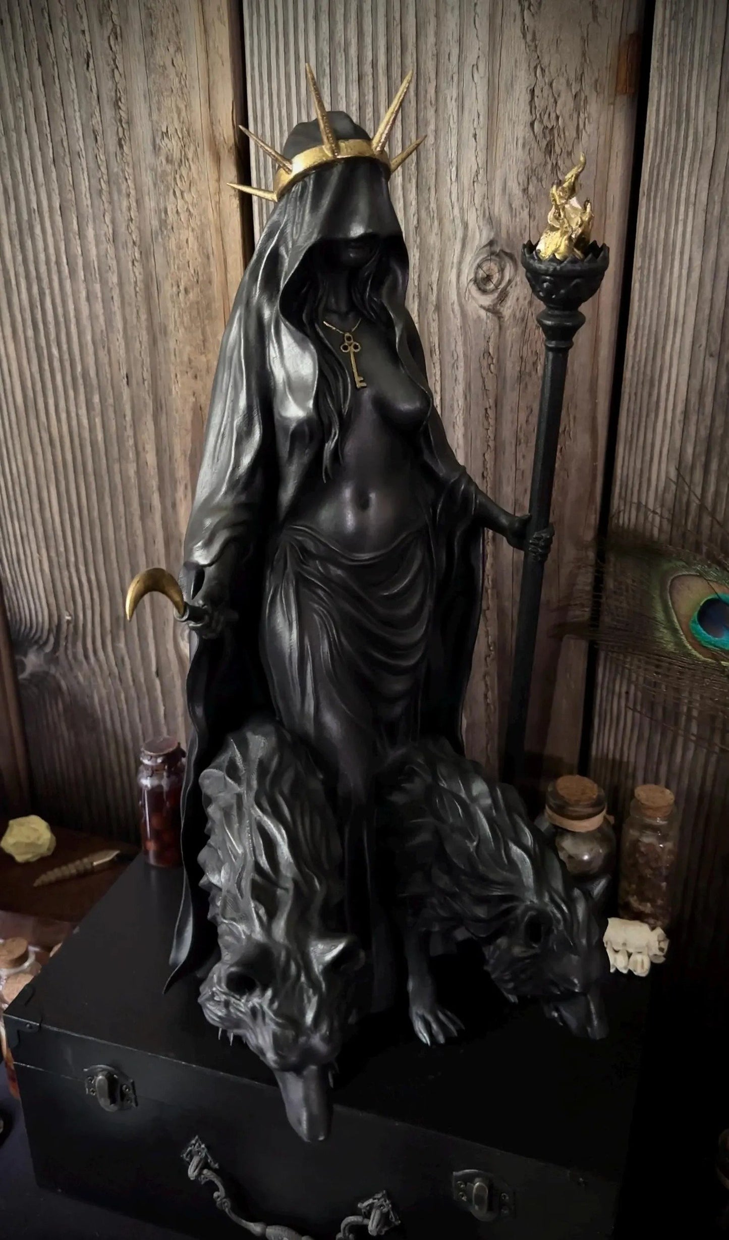 🔥LAST DAY 49% OFF - 🧙♀️🔮Hekate Niktipolos, The Witch of The Night