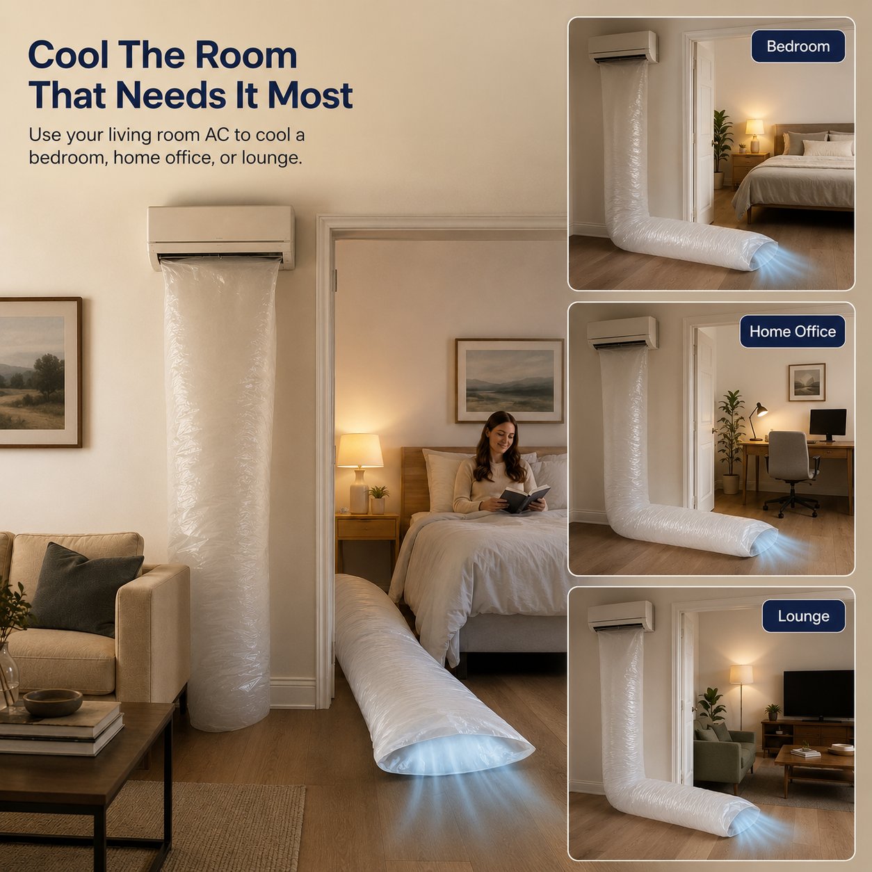 AC Extension Duct / Cooling Tube