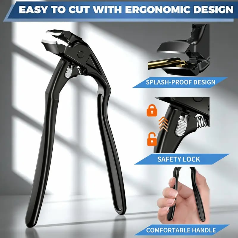 đ 2026 Sale â Over 50,000 Sold! âī¸ Black Curved Nail Clipper â Ergonomic & Easy for Seniors đ¤
