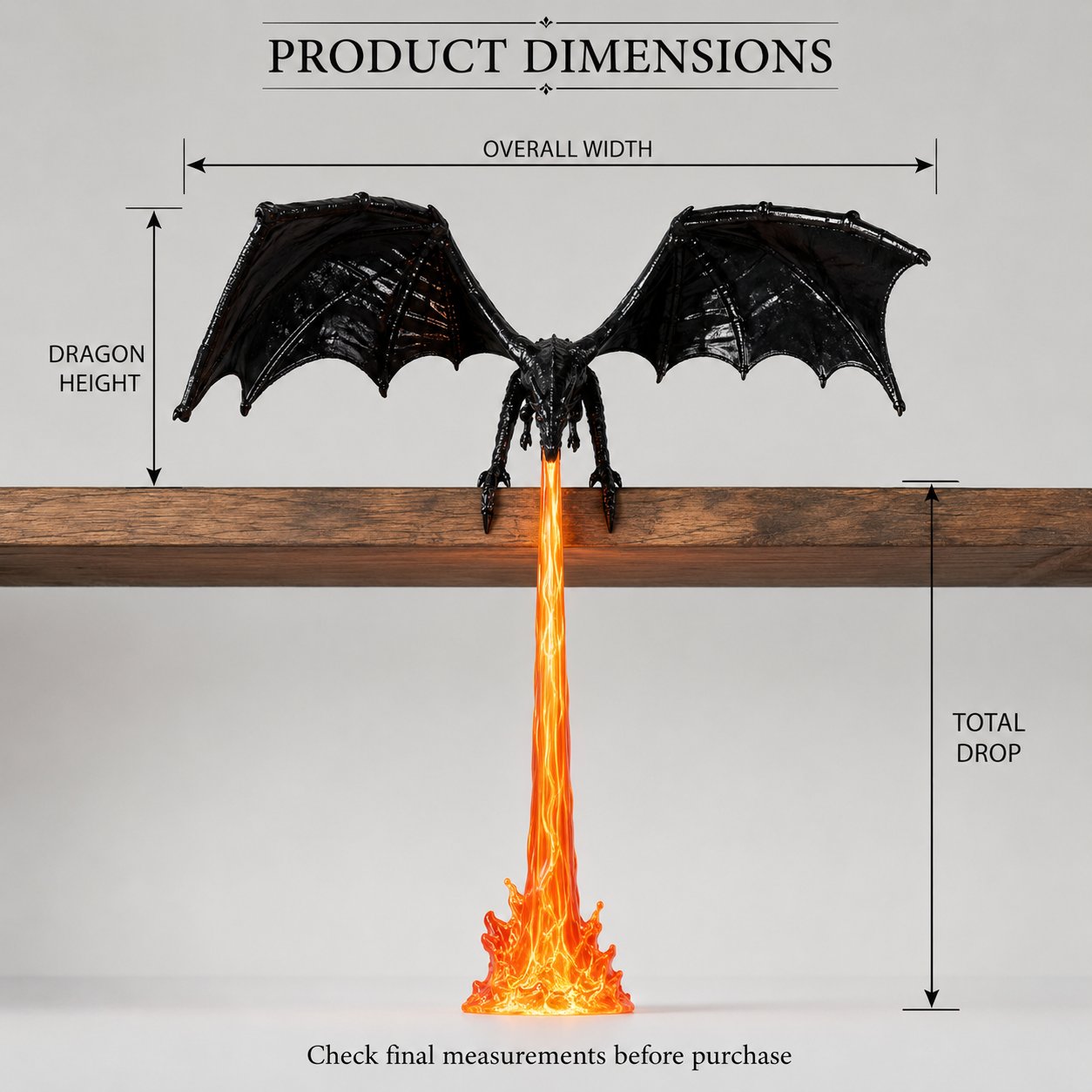 📚 Dragon Shelf Light for Fantasy Book Lovers - Limit Time 50% OFF