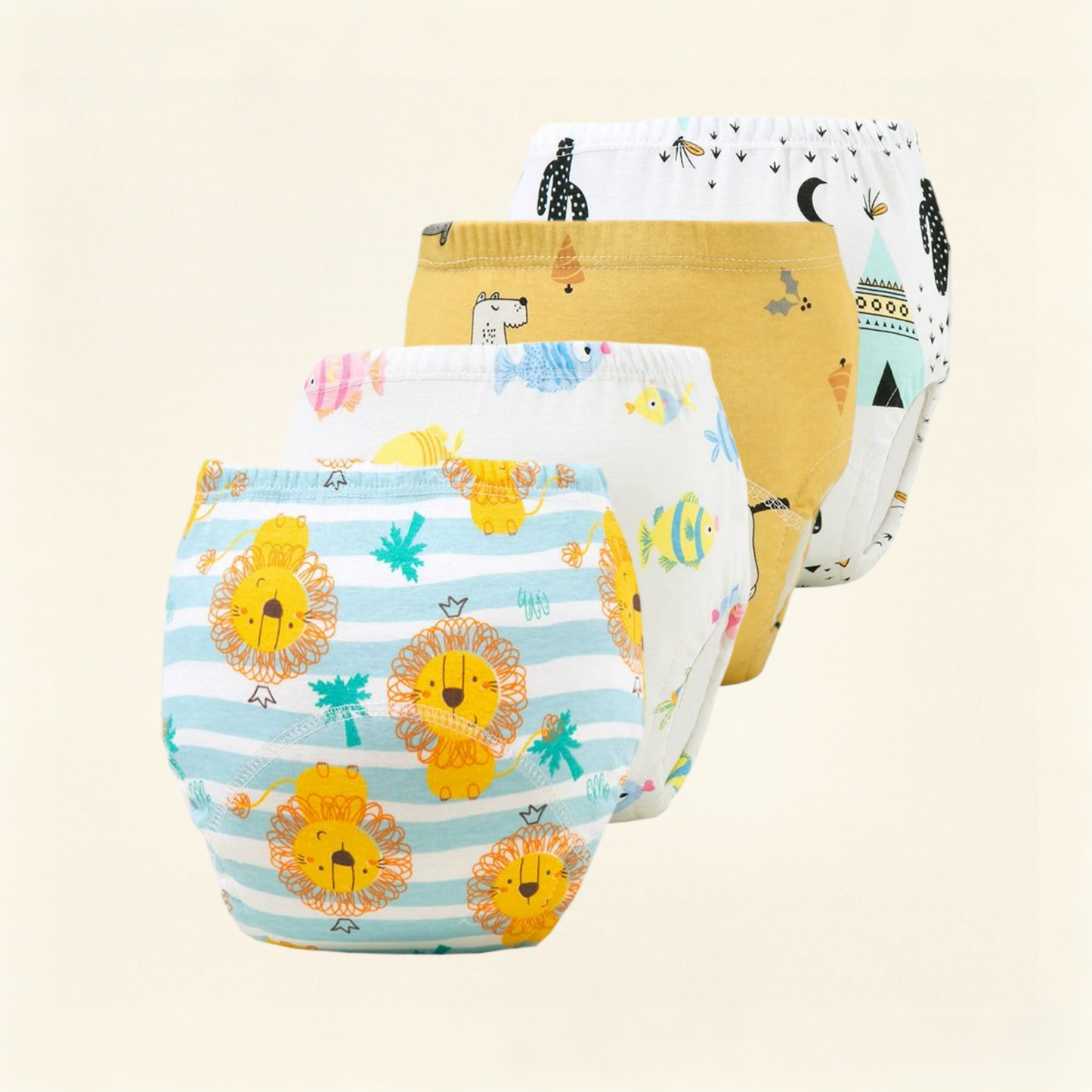 🚽🌱 Toddler Potty Training Pants 100% Cotton Soft Reusable Underwear