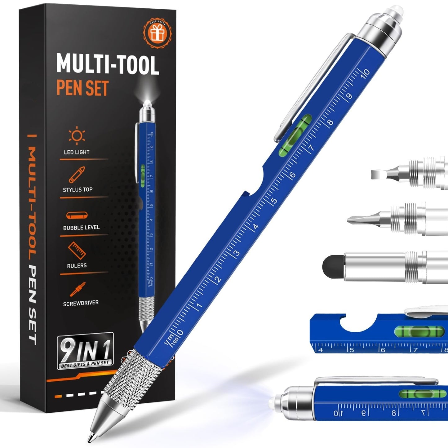 True Scrybe Bolt 9-in-1 Multi-Tool Pen