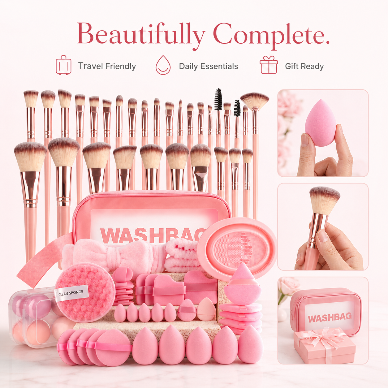 67-Piece Makeup Set ๐ Everything You Need for a Flawless Look