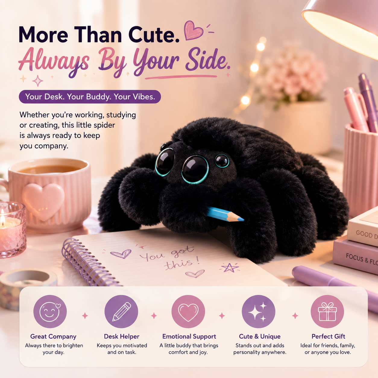 โค๏ธThe Spider You'll Actually Want To Hug.