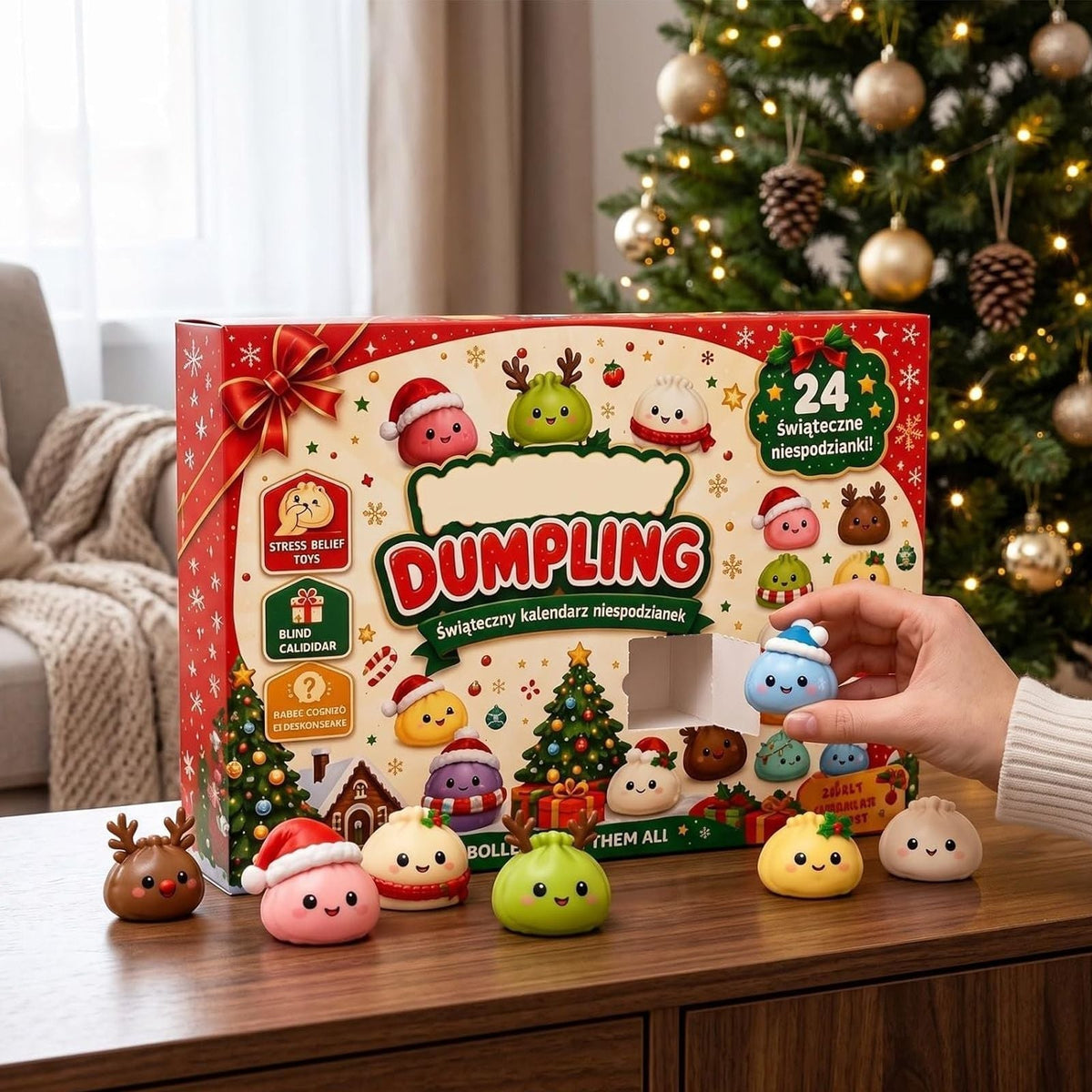 ๐24-Day Squishy Christmas Advent Calendar | 24 Daily Surprises for Kids