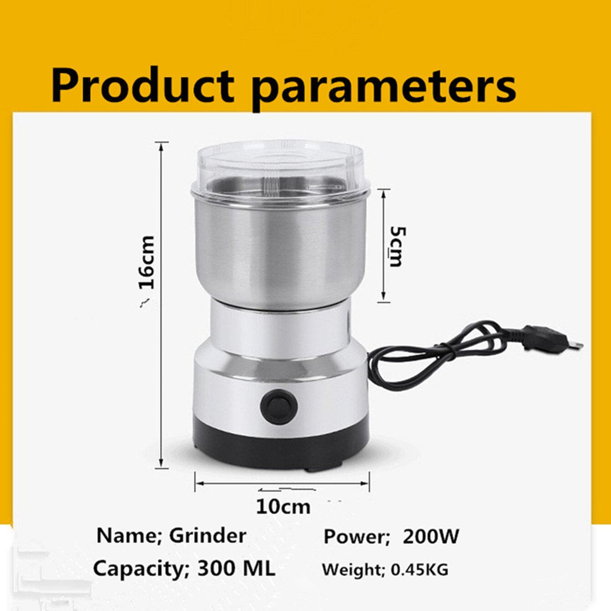 🥣Multifunctional Whole-Grain Grinder