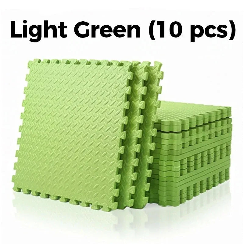 đ§ŠđĒ Non-Slip EVA Foam Puzzle Play Mat Set â High-Density, Shock-Absorbing & Waterproof â Gym, Yoga or Kids' Play Area đī¸