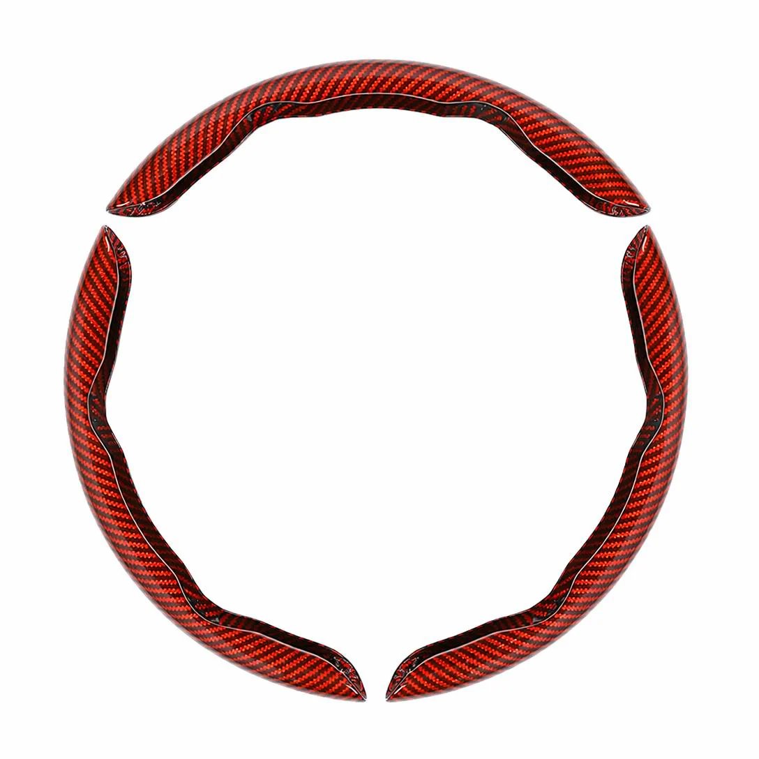 🎉Non-Slip Half Cover Car Steering Wheel Protector | Easy Clip On Installation