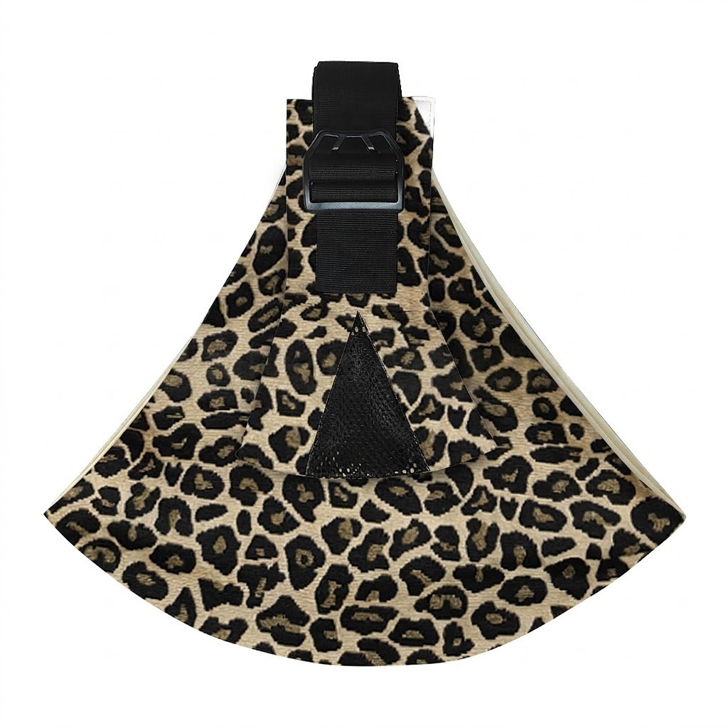Stylish Houndstooth Side-Carry Baby Carrier