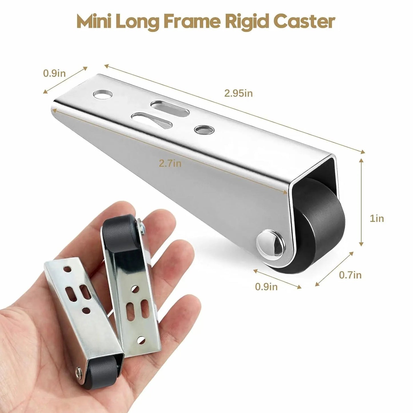 Wheel Sliding Door Bottom Guide(2 Pcs)