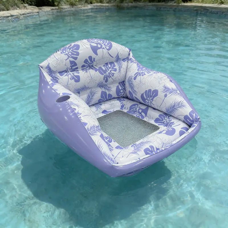 🛋️ 3-in-1 Inflatable Pool Lounge Chair(Includes Air Pump)