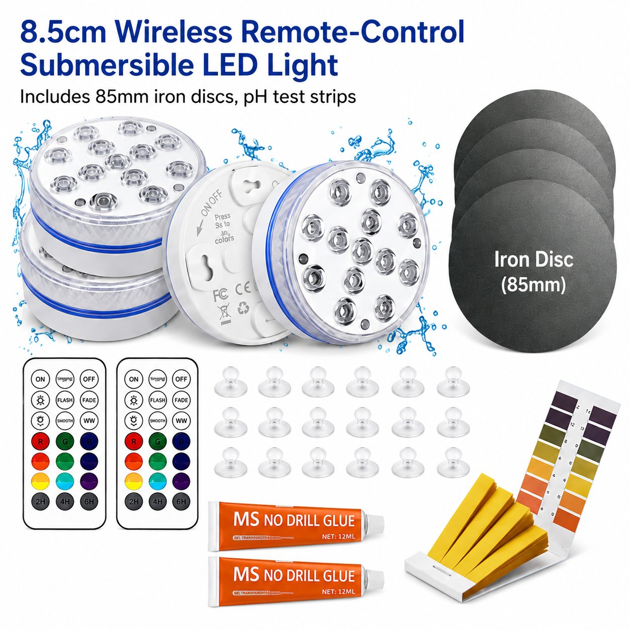 đ Light Up Your Pool Nights â Magnetic Waterproof LED Lights for Every Mood â¨