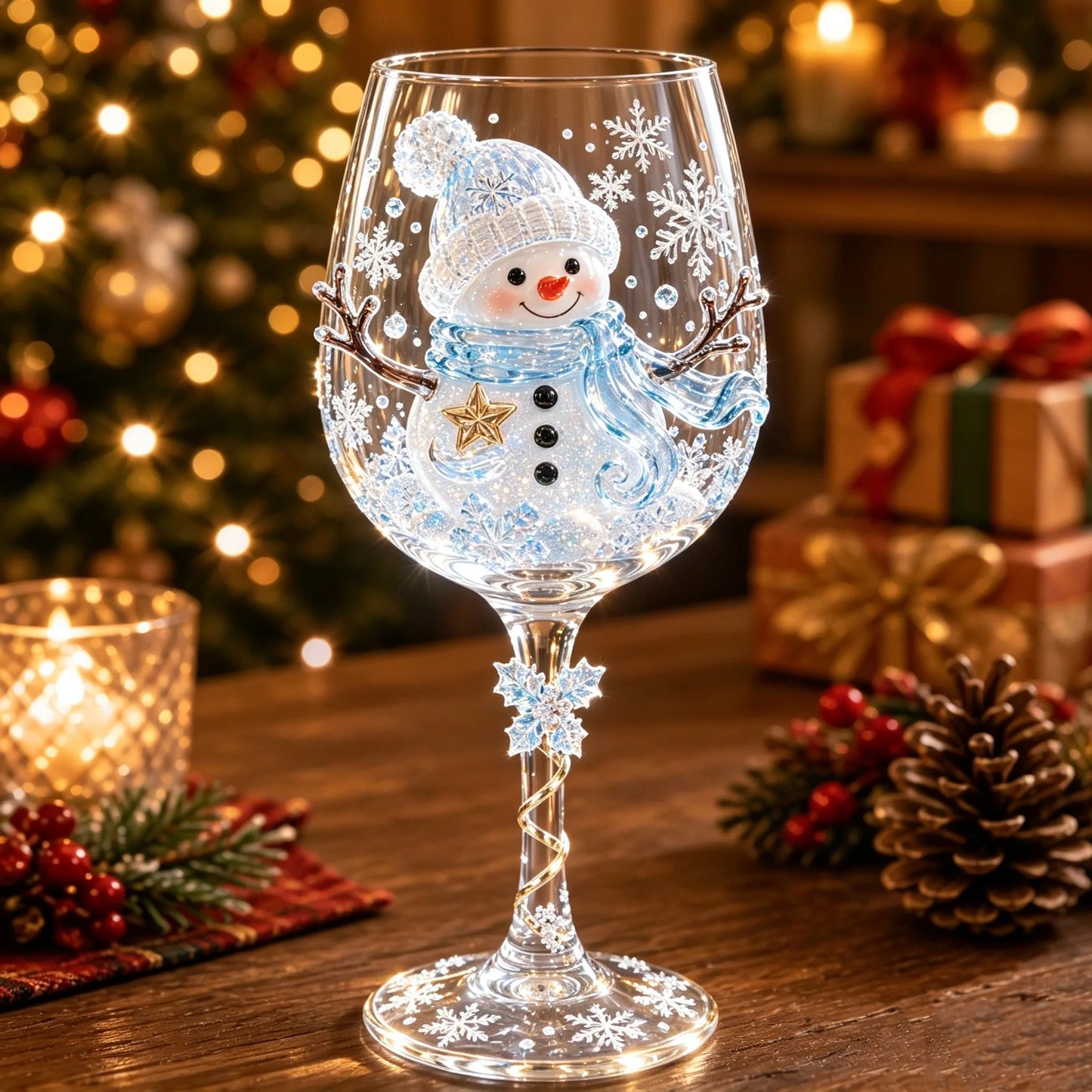 🎄🥂Christmas Wine Glass Collection Gift Box Set✨-Buy Two Get Free Shipping