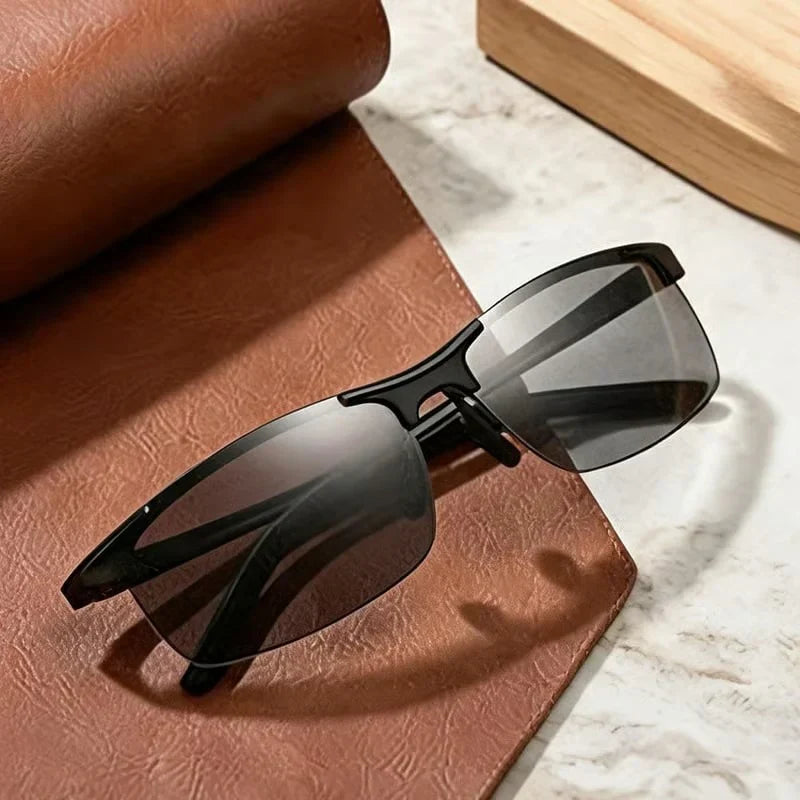 Photochromic Sunglasses with Anti-glare Polarized Lens