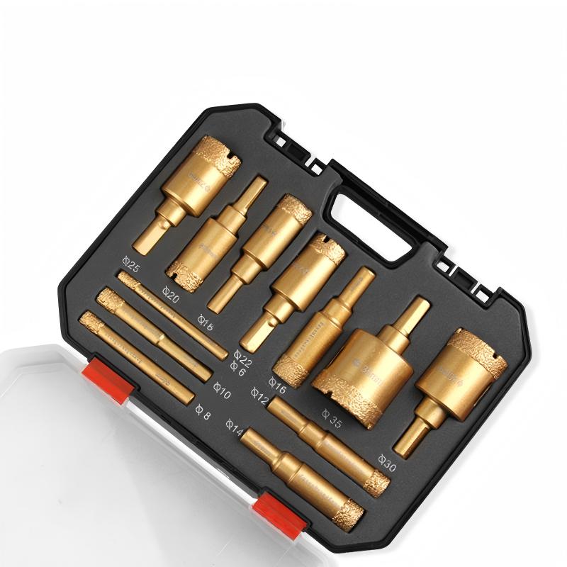 ๐๐ ๏ธ Professional Dry Drilling Hole Saw Kit (6-35mm)