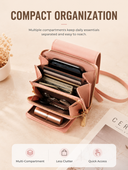 🎁Women's Touch Screen Mobile Phone Messenger bag🤩