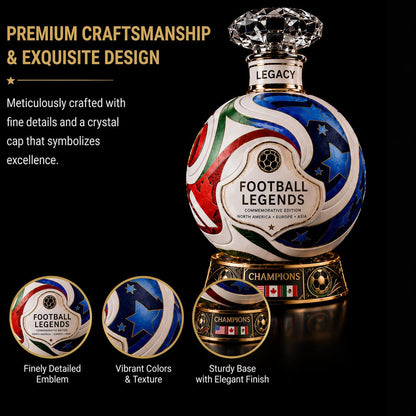 ⚽ Own the Glory: 2026 Match Ball Decanter – Heritage Edition