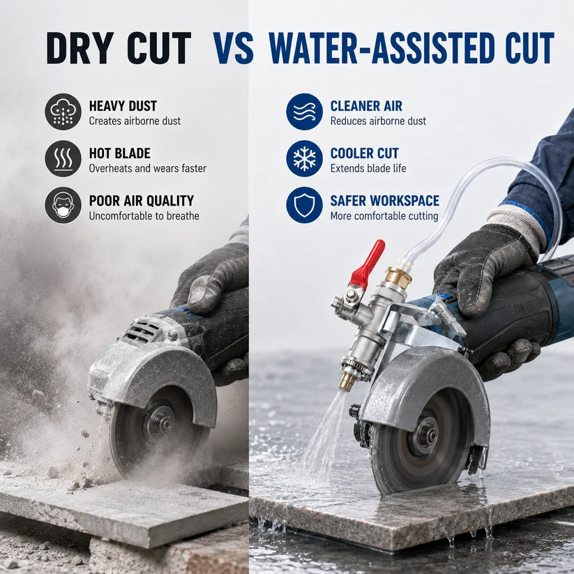 Angle Grinder Dust Remover Water Sprayer