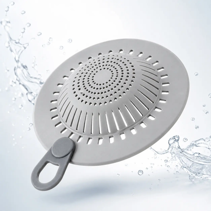 Silicone Hair Catcher Drain Cover – Flexible Shower & Sink Strainer