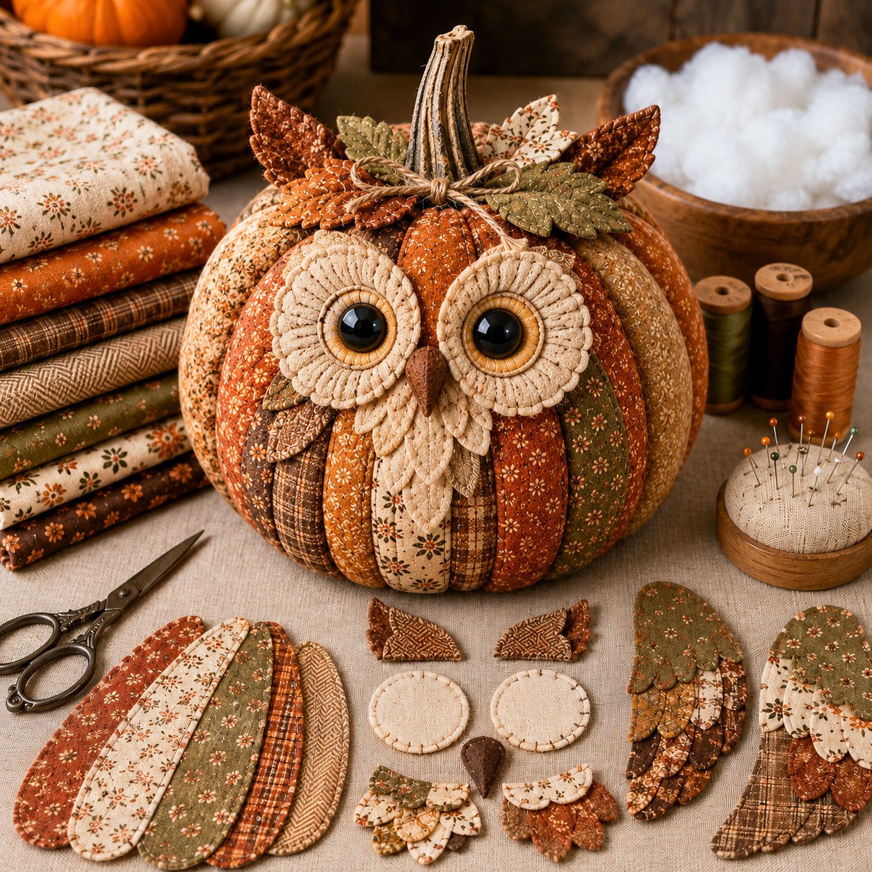 DIY Animal Pumpkin Sewing Kit