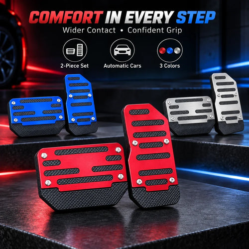 🚗NonSlip Universal Automatic Foot Brake Gas Cover Pad Pedal Accessories Car