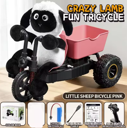 sheep remote control tricycle