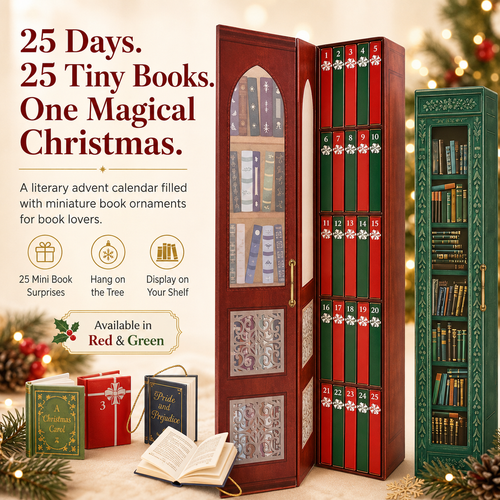 📚 25-Day Mini Book Advent Calendar – A Book Lover's Christmas Countdown