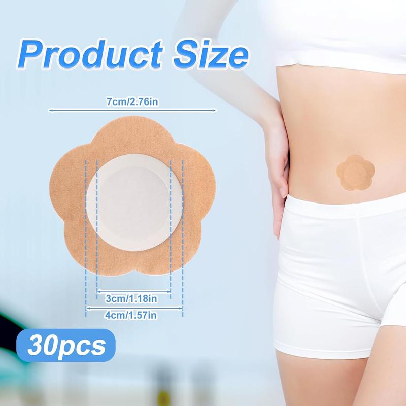 Castor oil patch size guide
