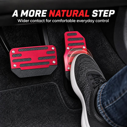 🚗NonSlip Universal Automatic Foot Brake Gas Cover Pad Pedal Accessories Car