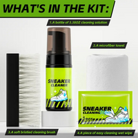 Sneaker Cleaning Kit (4-piece set)*1 box