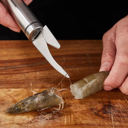 ✨Buy 1 Get 1 Free🔥Summer Promotion - 5 in 1 multifunctional shrimp line fish maw knife🔪（2pcs）