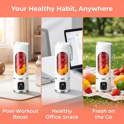 🔥 24-Hour Deal | Portable USB Blender with LED Display