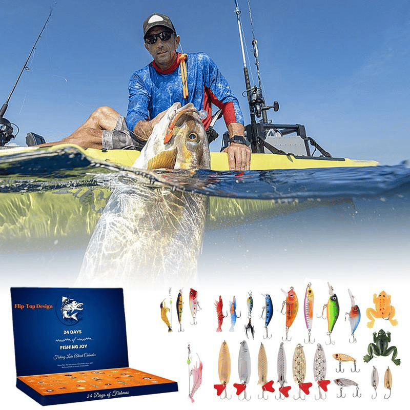 Christmas Fishing Lures Advent Calendar – Limited Release！