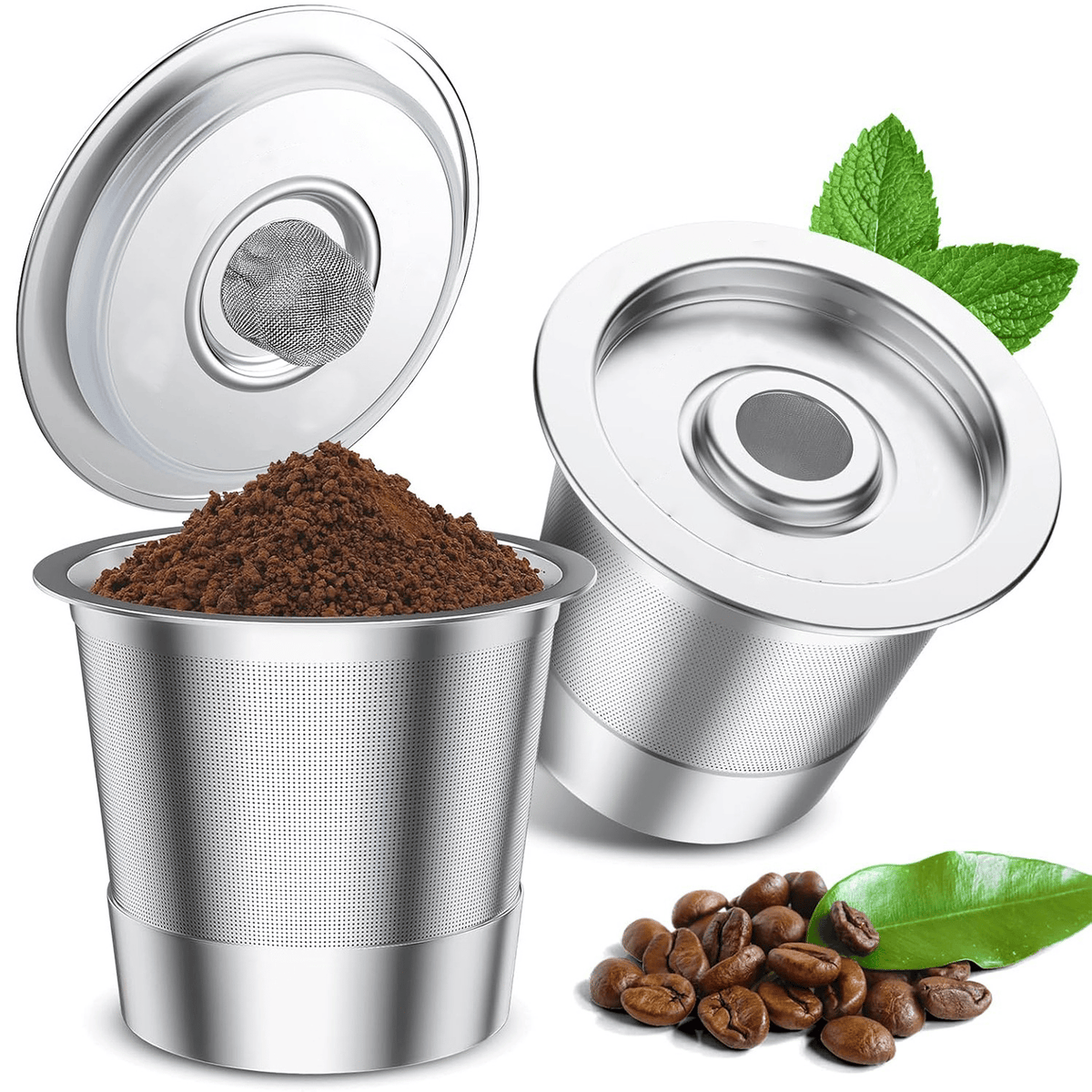 Reusable K Cup for Keurig 1.0 Stainless Steel Refillable K Cups --😍Last Day Promotion 49% OFF