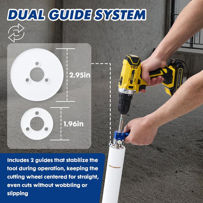 ⚙️ 1-1/4" PVC Inside Pipe Cutter | Precision Internal Pipe Cutting Tool
