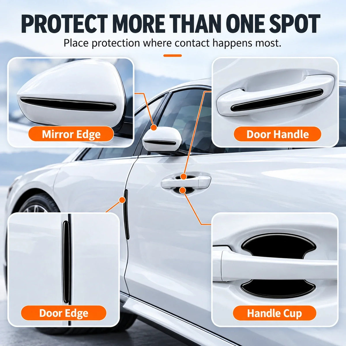 Invisible Car Door Scratch Protectors