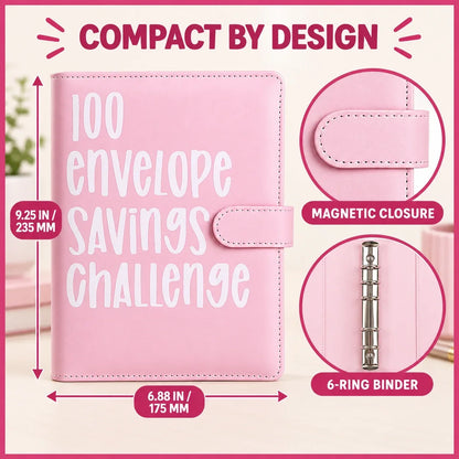 $5,050 Savings Challenge Binder