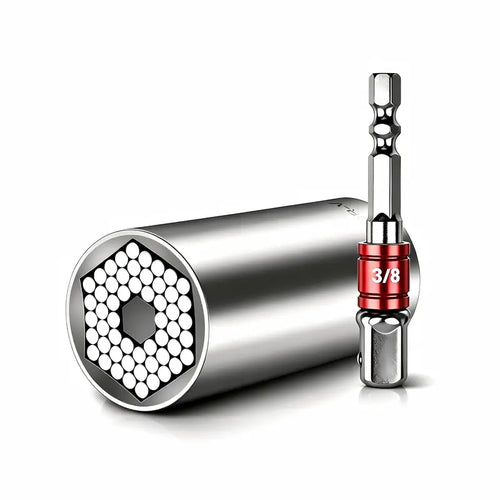 ⚙️2-piece Set Universal Multi-Size Adapter for Nuts, Bolts, Hooks & Everyday Fasteners