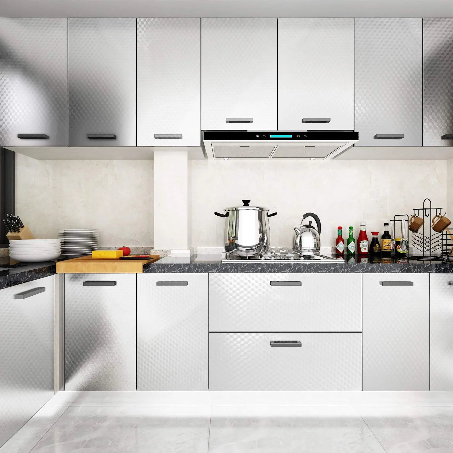Peel & Stick Kitchen Oil Proof Sticker | No Mess Renovation