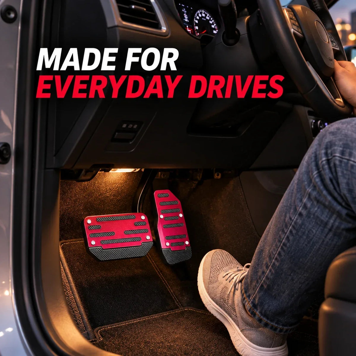 🚗NonSlip Universal Automatic Foot Brake Gas Cover Pad Pedal Accessories Car