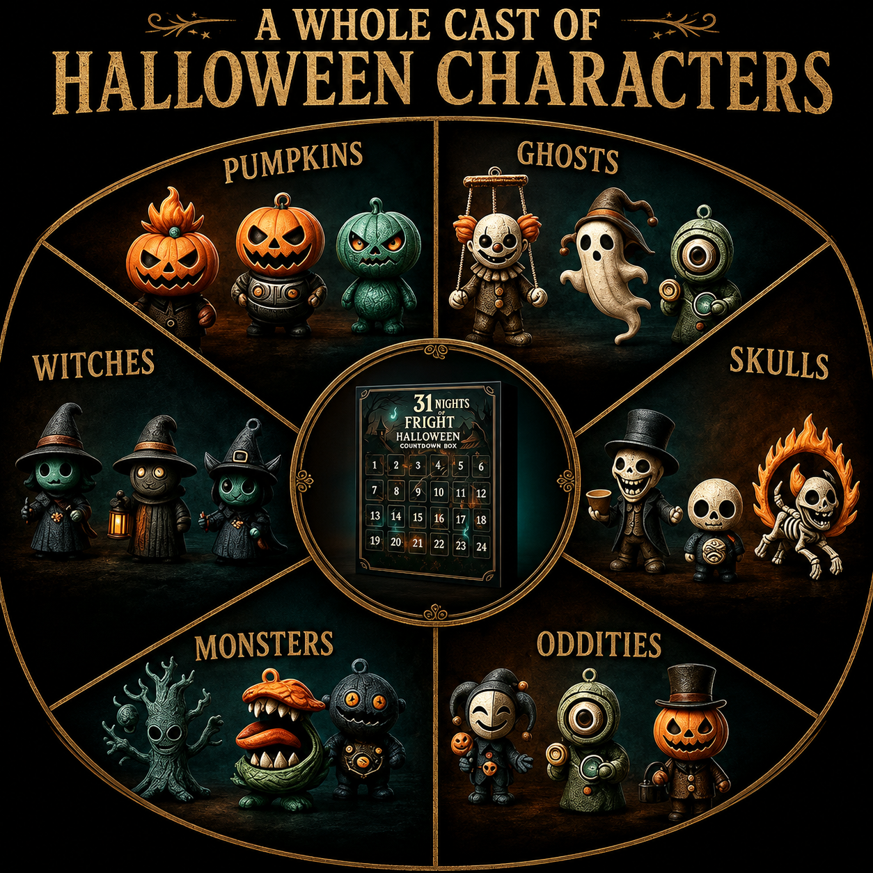 🎃2026 Halloween Advent Calendar - 15/31 Nights of Fright & Horror Surprises
