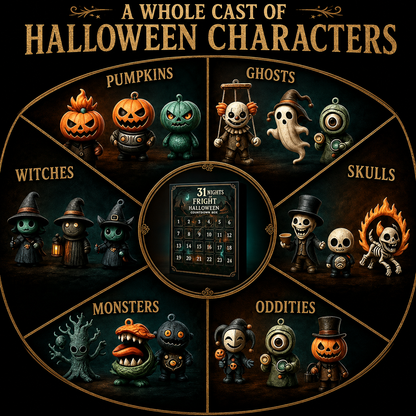 🎃2026 Halloween Advent Calendar - 15/31 Nights of Fright & Horror Surprises