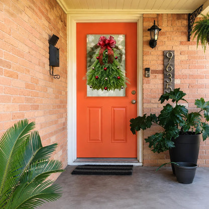 🔥Christmas Sale 50% OFF - 🎄Handmade Christmas Tree Wreath for Front Door
