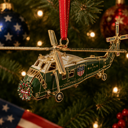 🔥250th Anniversary Edition Helicopter Ornament