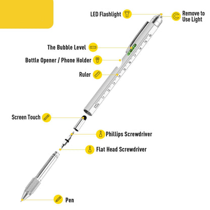 True Scrybe Bolt 9-in-1 Multi-Tool Pen